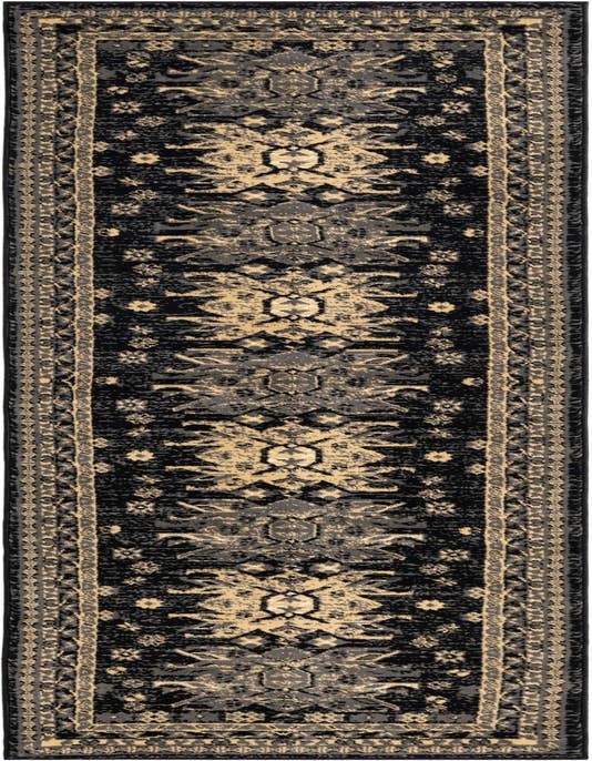 Detail image of 2' 7 x 10' Heriz Design Runner Rug