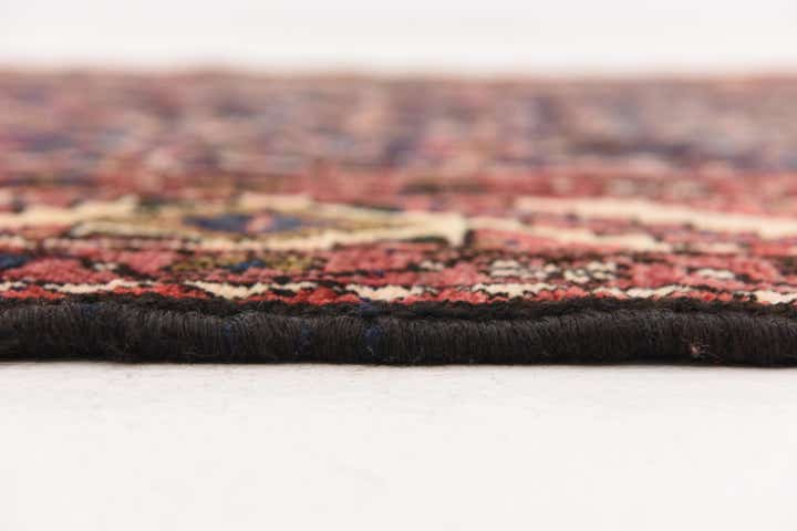 3' 7 x 10' 2 Hand Knotted Hossainabad Persian Wool Runner Rug
