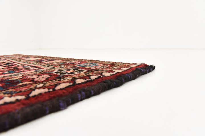 3' 7 x 10' Hand Knotted Hossainabad Persian Wool Runner Rug