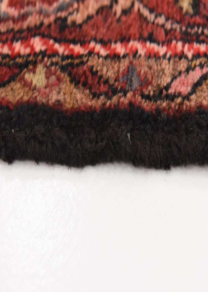 3' 5 x 11' 10 Hand Knotted Hossainabad Persian Wool Runner Rug