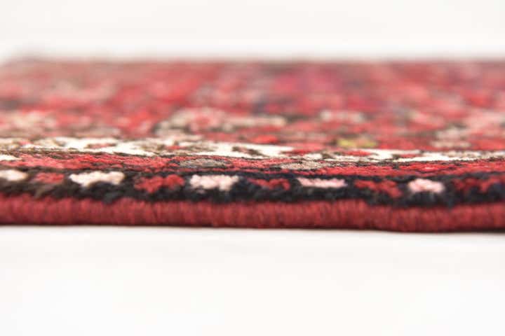 3' 9 x 10' Hand Knotted Hossainabad Persian Wool Runner Rug