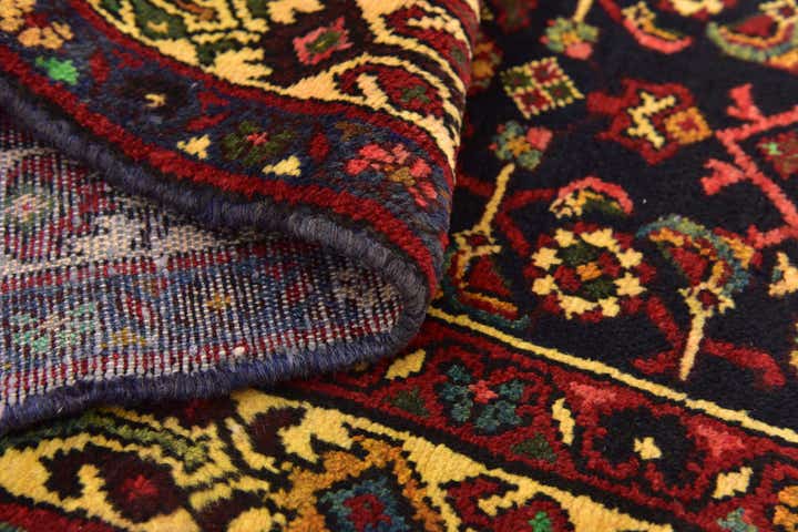 3' 10 x 10' 2 Hand Knotted Hossainabad Persian Wool Runner Rug