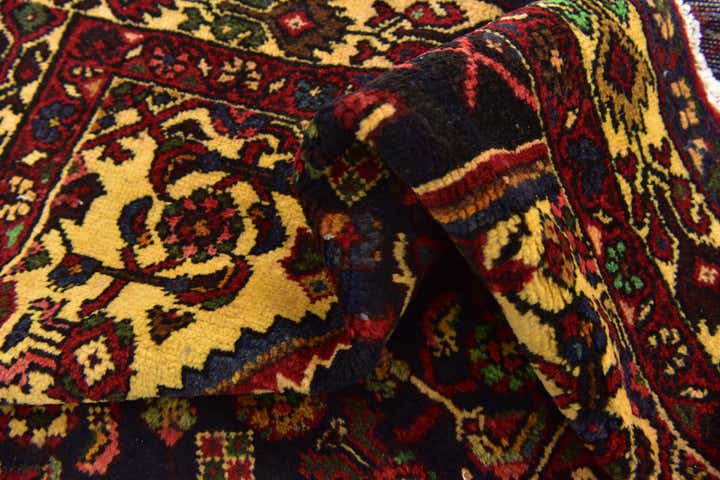 3' 10 x 10' 2 Hand Knotted Hossainabad Persian Wool Runner Rug