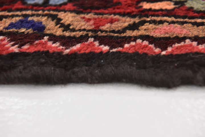 3' 10 x 10' 7 Hand Knotted Hossainabad Persian Wool Runner Rug