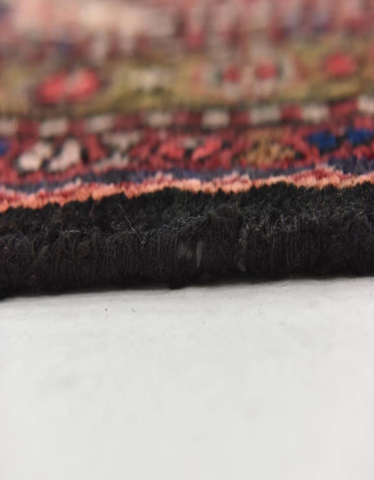 Detail image of 3' 7 x 9' 10  Hand Knotted Hossainabad Persian Wool Runner Rug