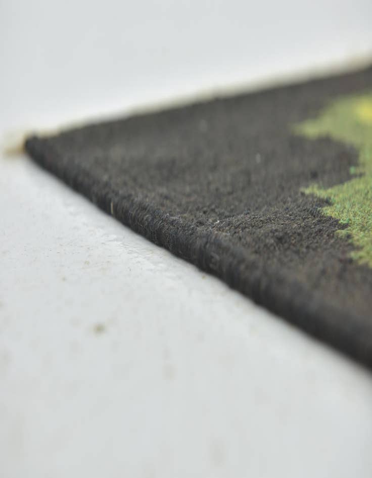 Detail image of 5' 4 x 9' 9  Hand Woven Karabakh Wool Runner Rug