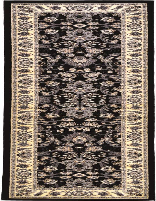 Detail image of 2' 7 x 10' Kashan Design Runner Rug