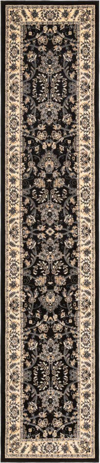Detail image of 2' 7 x 12' Kashan Design Runner Rug