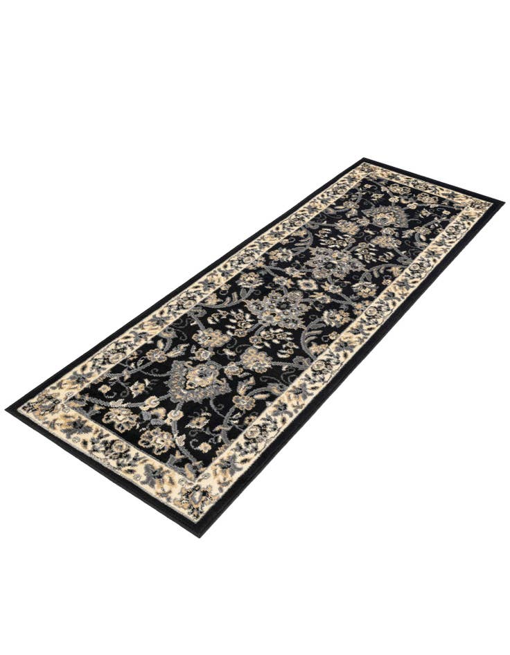 Detail image of 2' x 6' Kashan Design Runner Rug