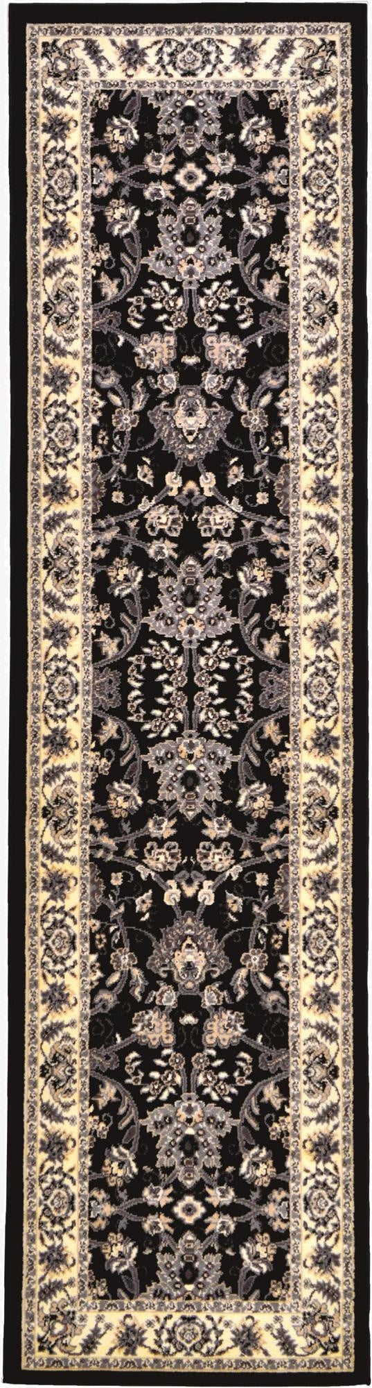 Primary image 2' 7 x 10' Kashan Design Runner Rug