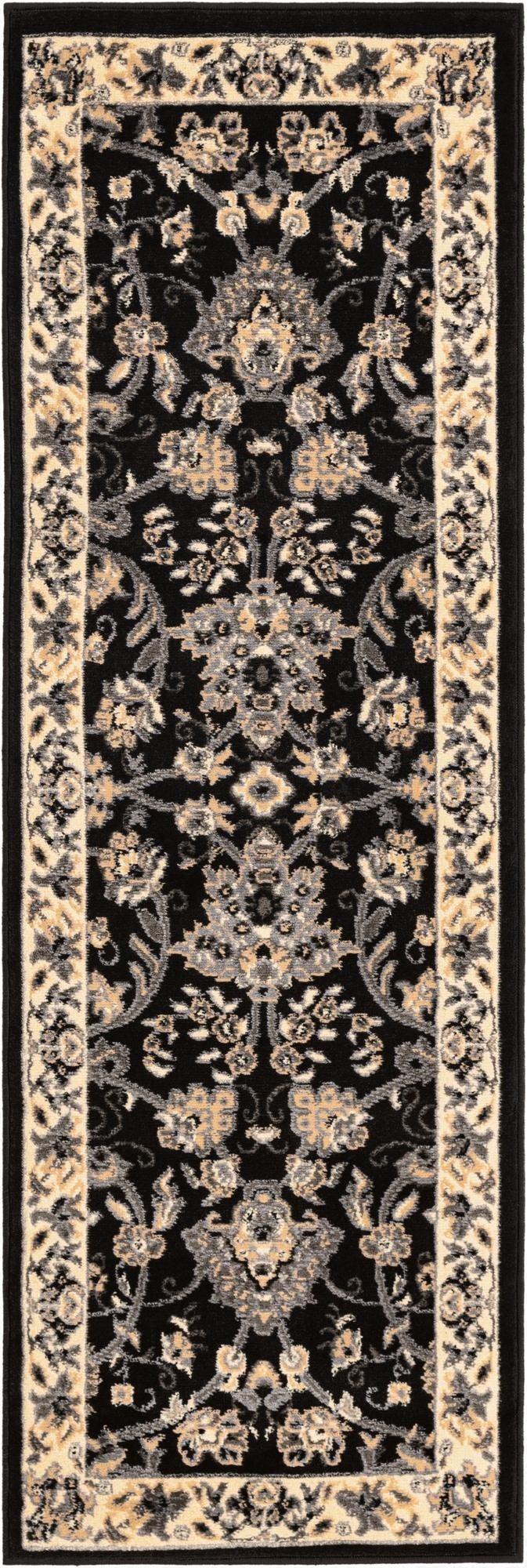 2' x 6' Kashan Design Runner Rug