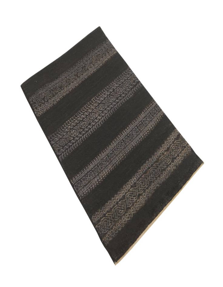 Detail image of 2' 1 x 3' 10 Hand Knotted Kashkuli Gabbeh Oriental Wool Runner Rug