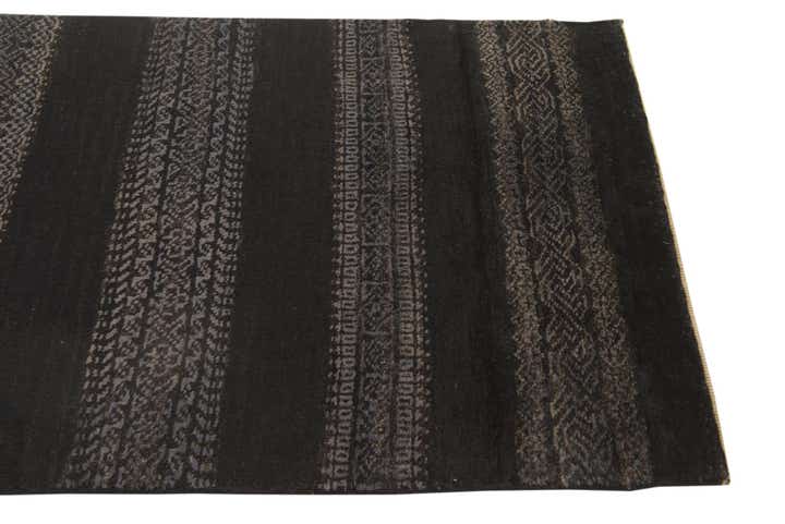 2' 1 x 3' 10 Hand Knotted Kashkuli Gabbeh Oriental Wool Runner Rug