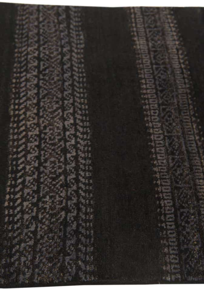 2' 1 x 3' 10 Hand Knotted Kashkuli Gabbeh Oriental Wool Runner Rug