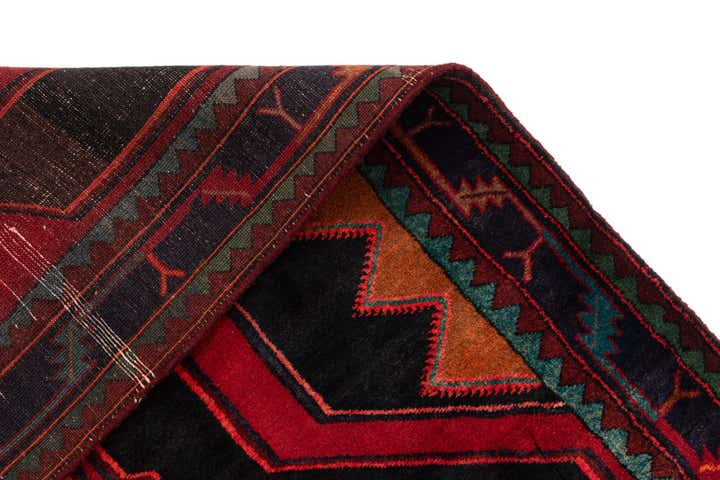 4' 3 x 10' 6 Kelardasht Wool Runner Rug