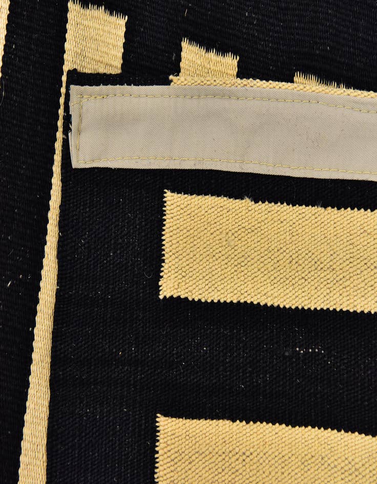 Detail image of 2' 5 x 6' 8  Hand Woven Kilim Modern Wool Runner Rug