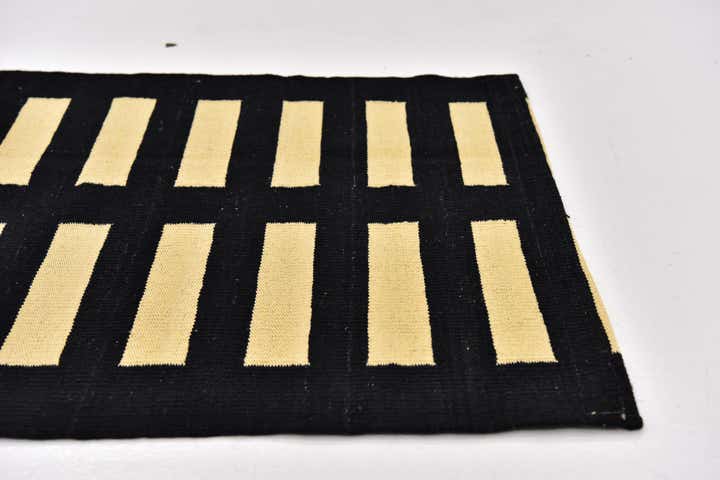 2' 5 x 6' 8 Hand Woven Kilim Modern Wool Runner Rug
