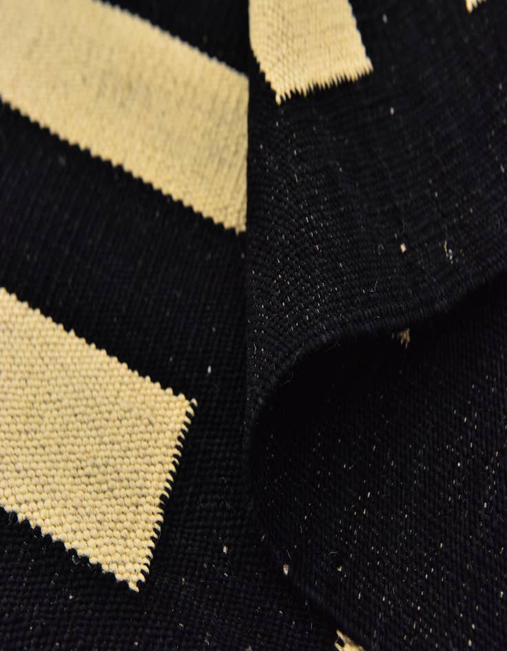 Detail image of 2' 5 x 10' 4  Hand Woven Kilim Modern Wool Runner Rug