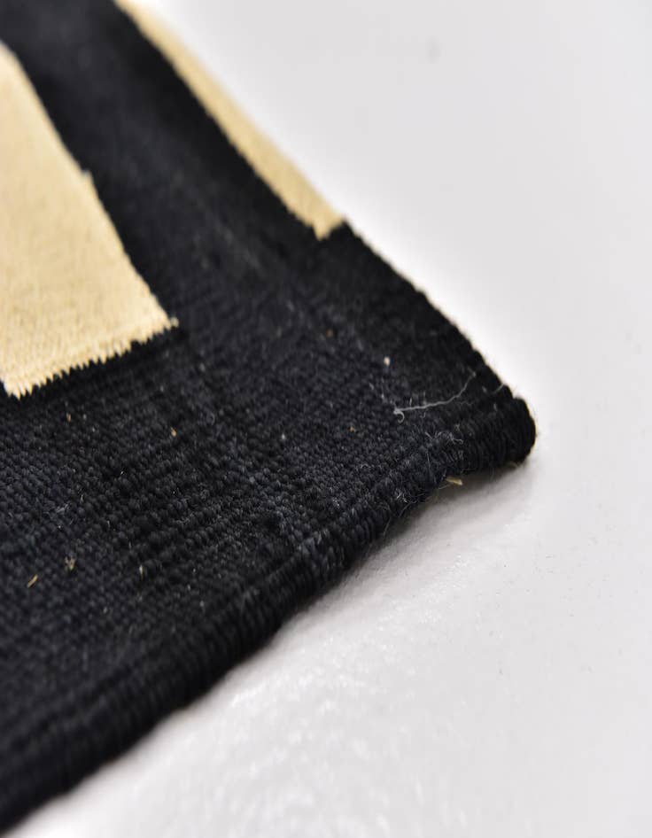 Detail image of 2' 5 x 10' 2  Hand Woven Kilim Modern Wool Runner Rug