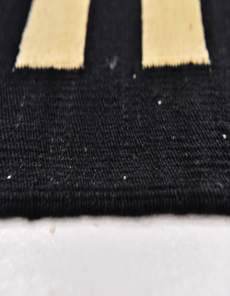 Detail image of 2' 5 x 10' 2  Hand Woven Kilim Modern Wool Runner Rug