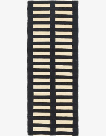 2' 5 x 6' 8 Hand Woven Kilim Modern Wool Runner Rug