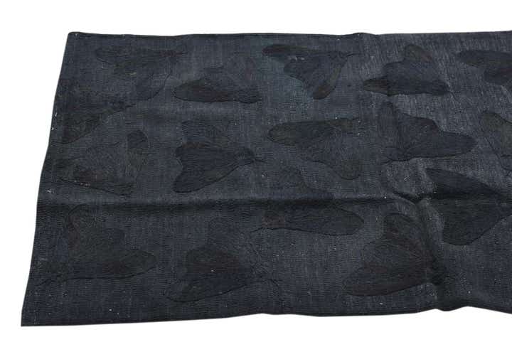 2' 8 x 9' 3 Hand Woven Kilim Suzani Wool Runner Rug