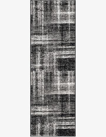 Black Laguna Runner Rug
