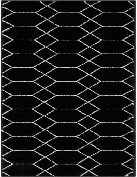 Detail image of 2' x 9' Lattice Frieze Runner Rug