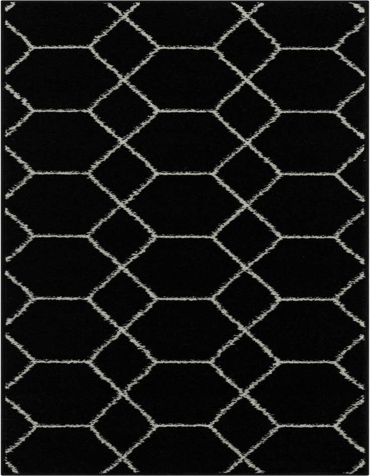 Detail image of 2' x 5' 3 Lattice Frieze Runner Rug