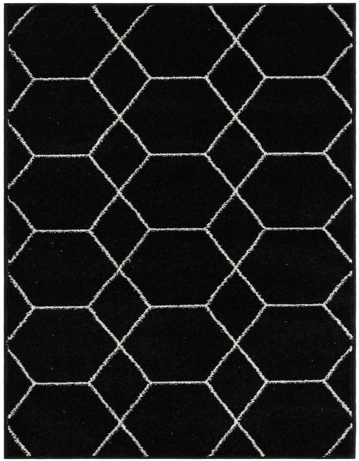 Detail image of 3' x 6' Lattice Frieze Runner Rug