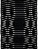 Detail image of 1' x 15' Lattice Frieze Runner Rug