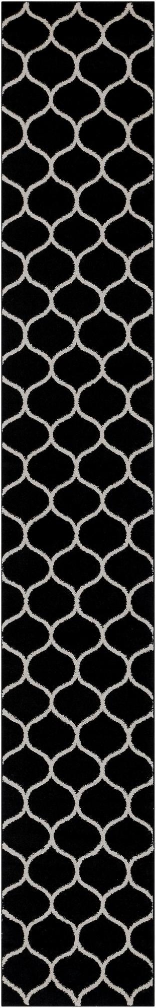 62cm x 400cm Trellis Frieze Runner Rug