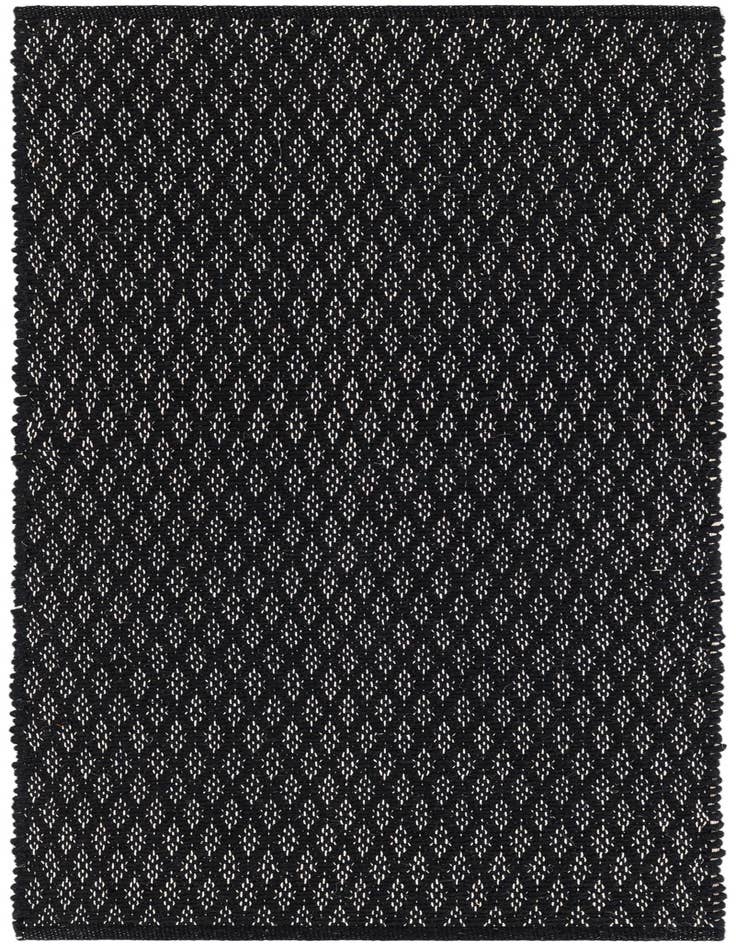 Detail image of 2' x 5' 1 Hand Woven Lattice Wool Runner Rug