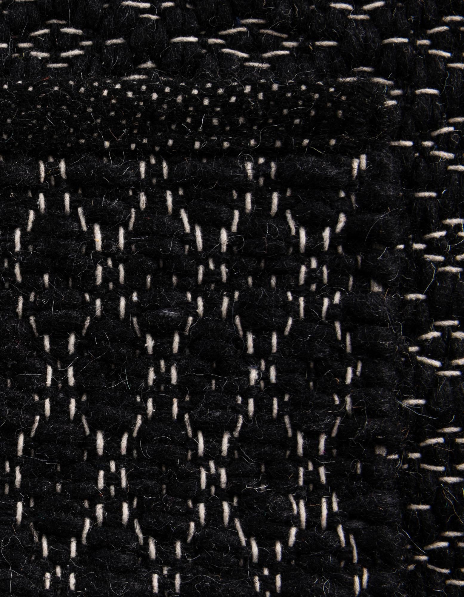 3' 3 x 14' 1 Hand Woven Lattice Wool Runner Rug