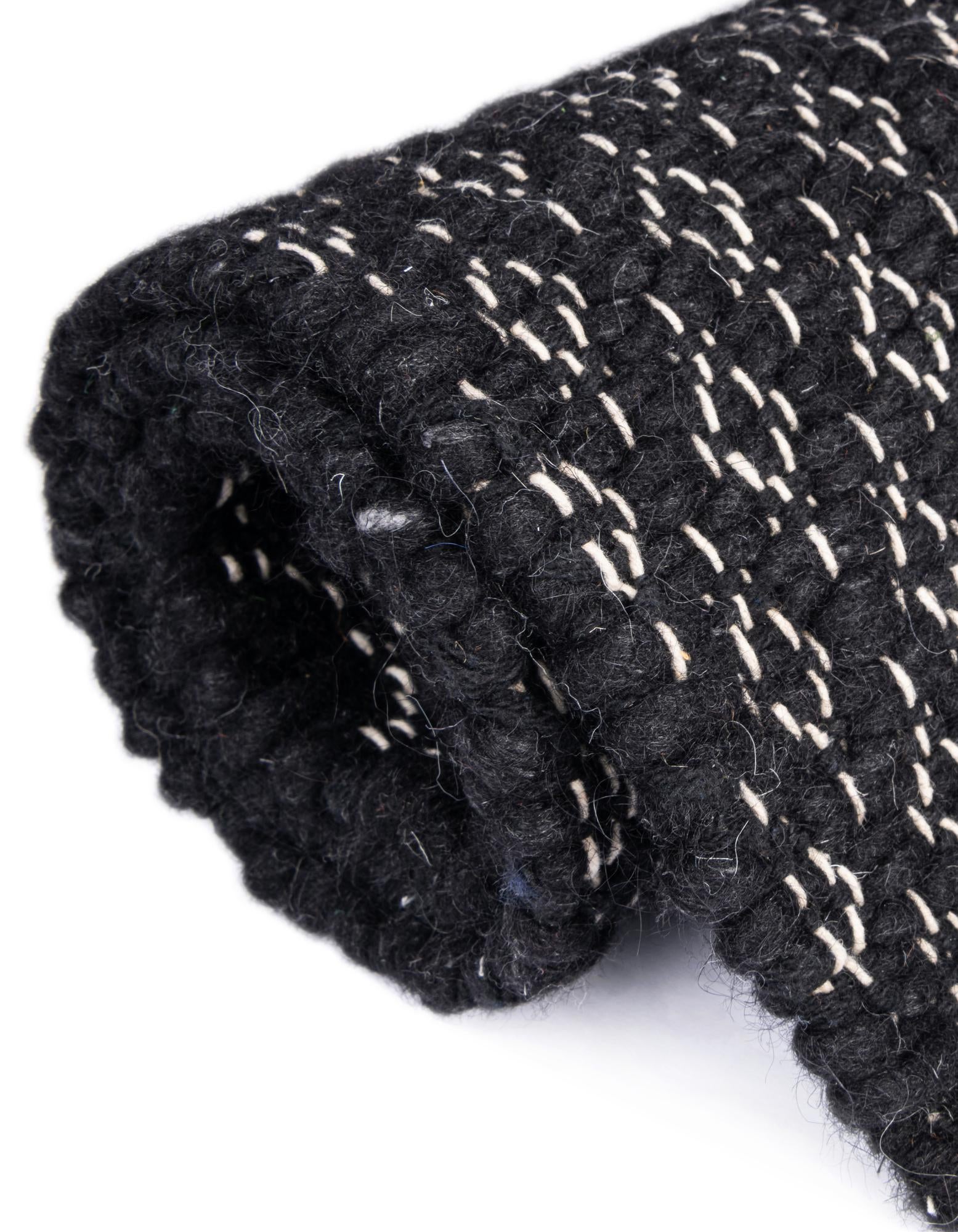 3' 3 x 14' 1 Hand Woven Lattice Wool Runner Rug