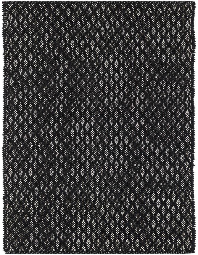 Detail image of 2' x 6' 1 Hand Woven Lattice Wool Runner Rug