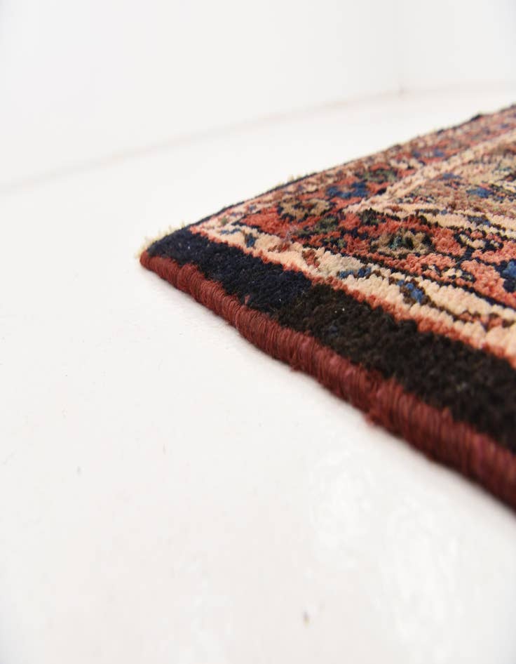 Detail image of 3' 8 x 9' 8  Hand Knotted Liliyan Persian Wool Runner Rug