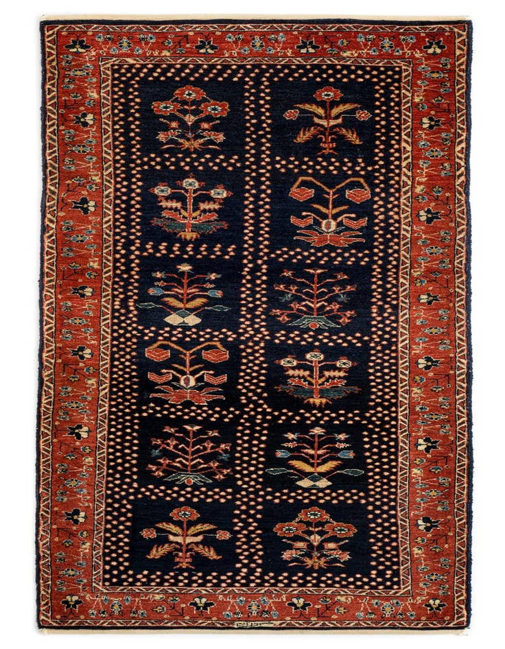 Detail image of 2' 10 x 6' 8 Luribaft Wool Runner Rug