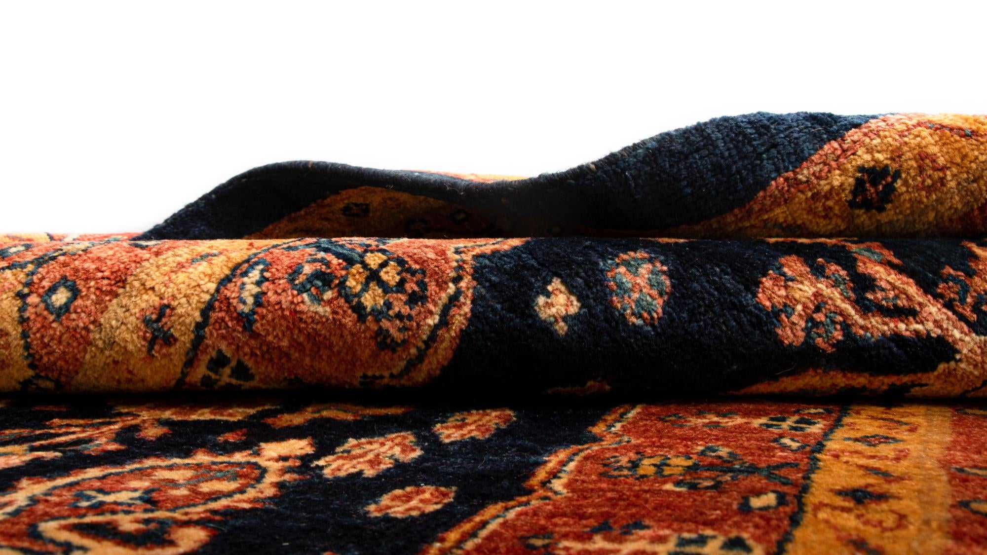 2' 9 x 10' 6 Luribaft Wool Runner Rug
