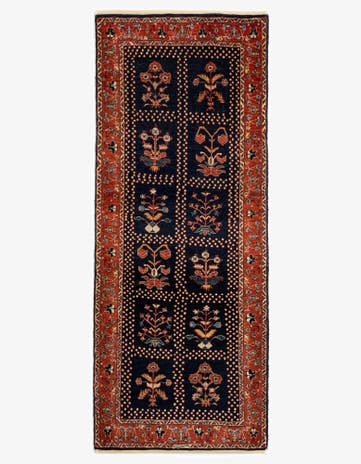 2' 10 x 6' 8 Luribaft Wool Runner Rug