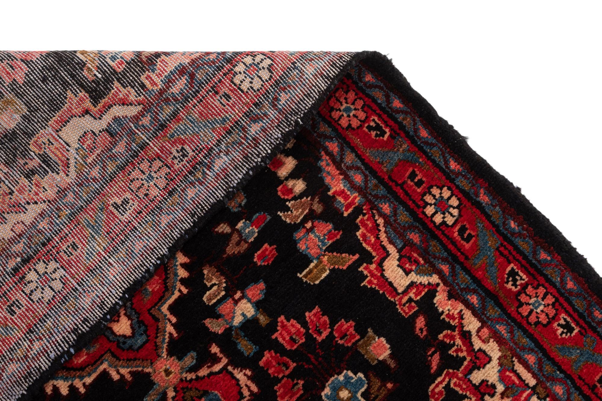 3' 5 x 13' 9 Mahal Wool Runner Rug