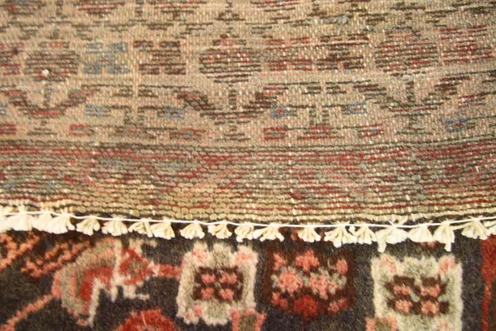 3' 7 x 10' 9 Hand Knotted Malayer Persian Wool Runner Rug