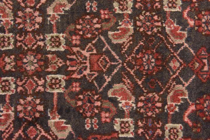 3' 7 x 10' 9 Hand Knotted Malayer Persian Wool Runner Rug