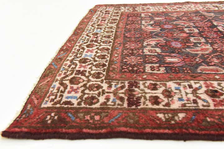 3' 7 x 10' 9 Hand Knotted Malayer Persian Wool Runner Rug