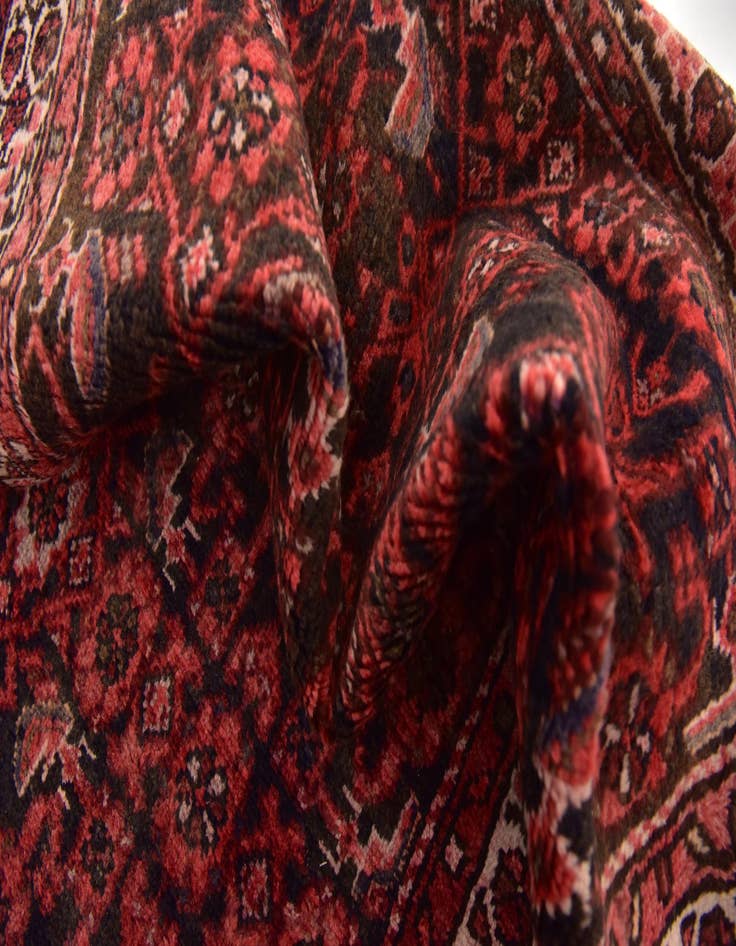 Detail image of 3' 8 x 10' 2  Hand Knotted Malayer Persian Wool Runner Rug