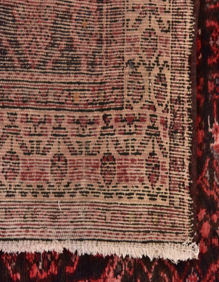 Detail image of 3' 8 x 10' 2  Hand Knotted Malayer Persian Wool Runner Rug