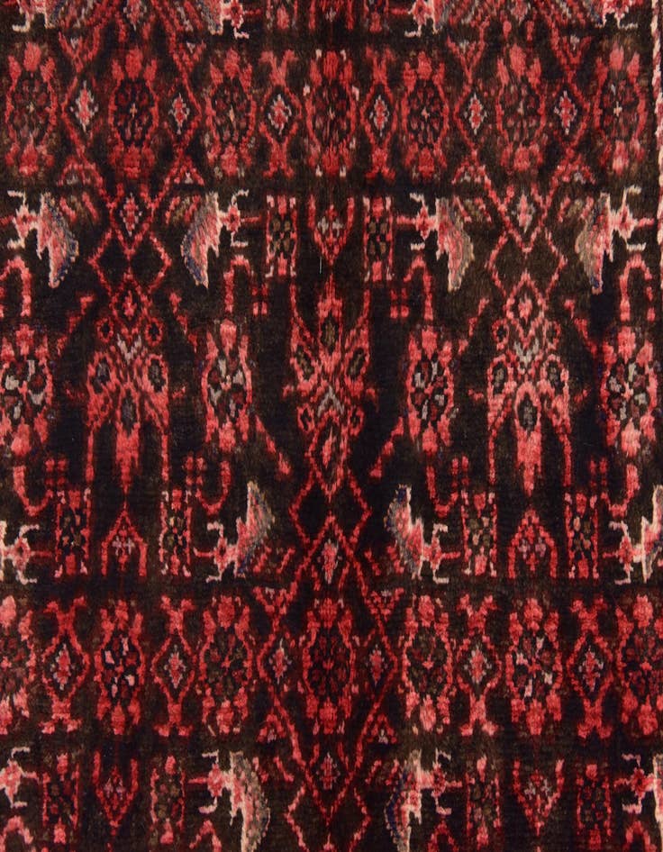 Detail image of 3' 8 x 10' 2  Hand Knotted Malayer Persian Wool Runner Rug