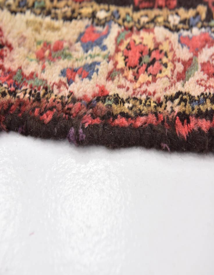 Detail image of 3' 7 x 12'  Hand Knotted Malayer Persian Wool Runner Rug