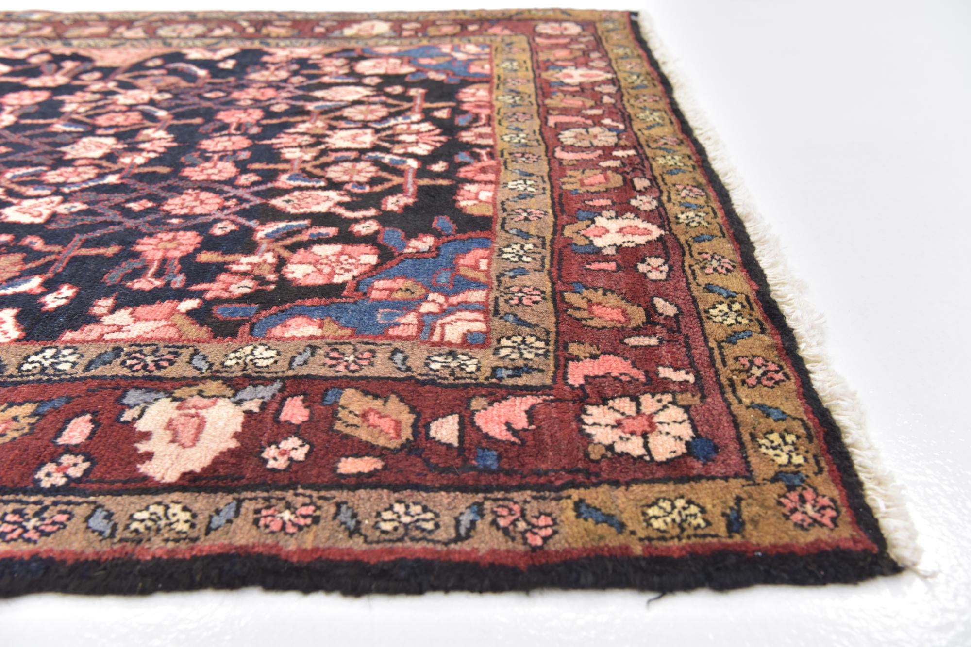 4' 5 x 10' 1 Malayer Wool Runner Rug