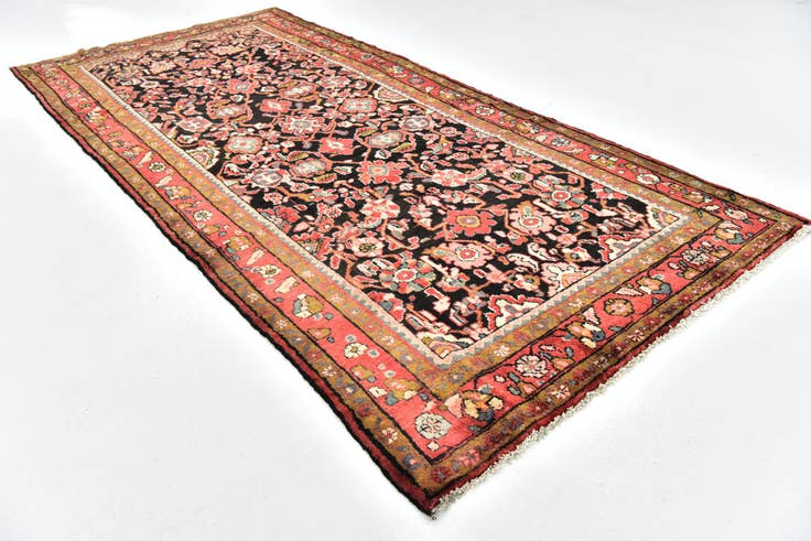 Detail image of 4' 10 x 10' 6 Hand Knotted Malayer Persian Wool Runner Rug